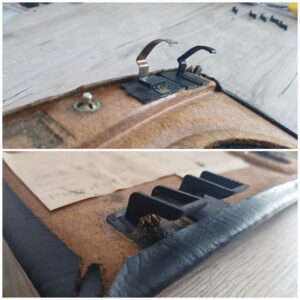 Halter Clips Reparatur Verkleidung Lautsprecher Audi 80 Cabrio