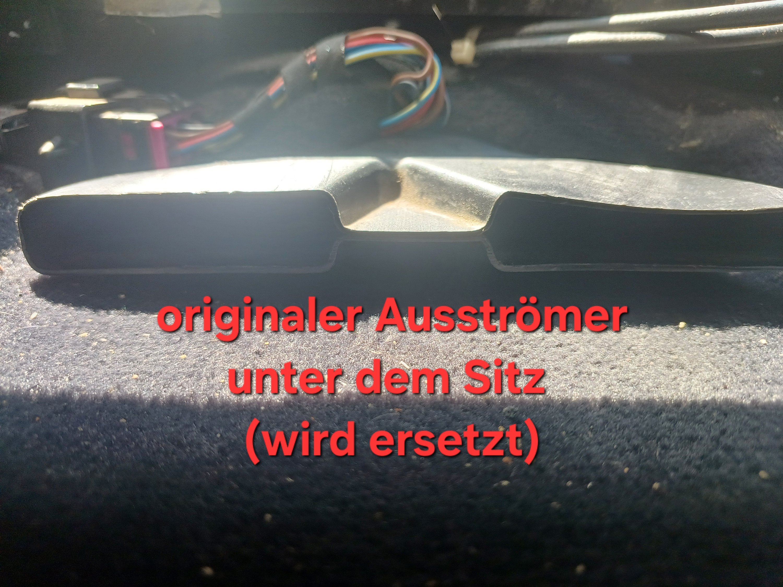 Audi 80 Cabrio GIS Sitz Belüftung – Bild 5